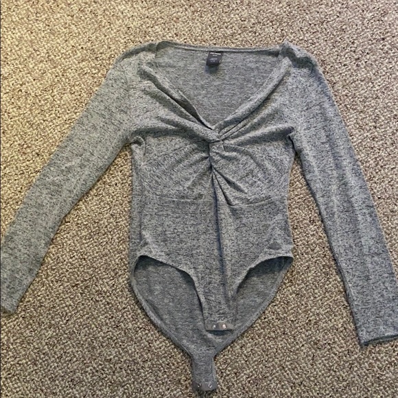 Heather grey body suit - Picture 1 of 1